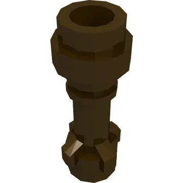 Weapon Lightsaber Hilt with Bottom Ring