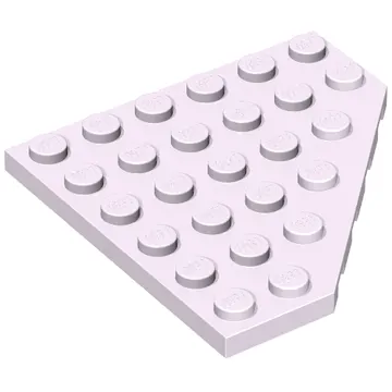 Wedge Plate 6 x 6 Cut Corner