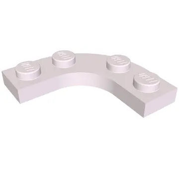 Plate Round Corner 3 x 3 with 2 x 2 Round Cutout