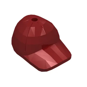 Hat / Cap Short Curved Bill with Seams and Hole on Top