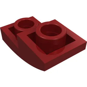 Brick Curved Inverted 2 x 1