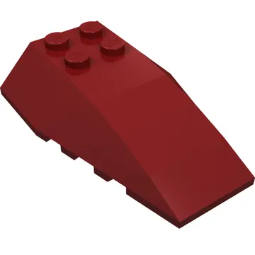 Brick Wedged, Curved 6 x 4 Triple