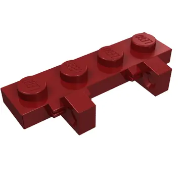 Hinge Plate 1 x 4 Locking Dual 1 Finger