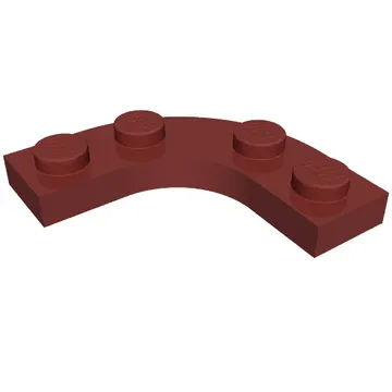 Plate Round Corner 3 x 3 with 2 x 2 Round Cutout