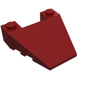 Brick Wedged, Sloped 4 x 4 Taper, with Stud Notches