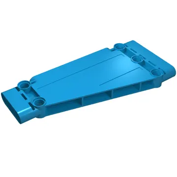 Technic Panel 5 x 11 x 1 Tapered