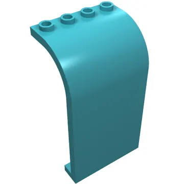 Panel 3 x 4 x 6 Curved Top