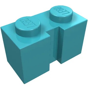 Brick Special 1 x 2 with Groove