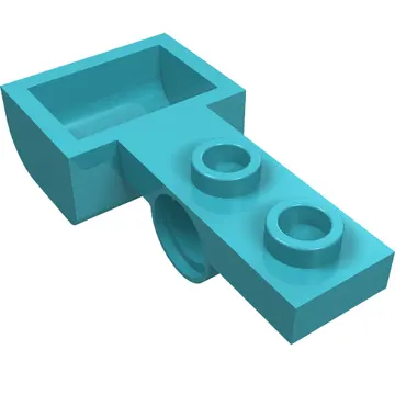 Launcher, 1 x 4 with 1 x 2 Plate with Pin Hole and Bucket (Catapult)
