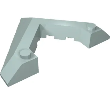 Brick Wedged, Sloped 45° 6 x 8 with Pointed Cutout