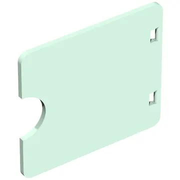 Duplo Door / Window with Cutout (Semi Oval)