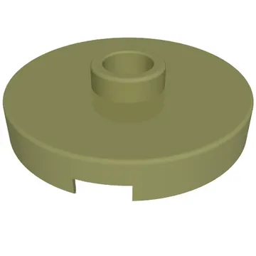 Plate Special Round 2 x 2 with Center Stud (Jumper Plate)