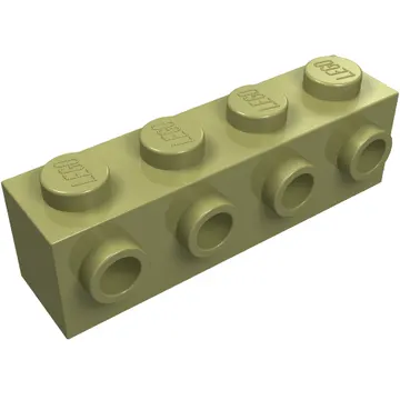 Brick Special 1 x 4 with 4 Studs on One Side