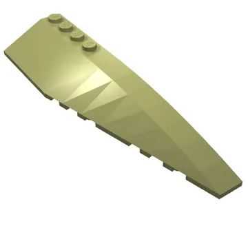 Brick Wedged, Curved 12 x 3 Right