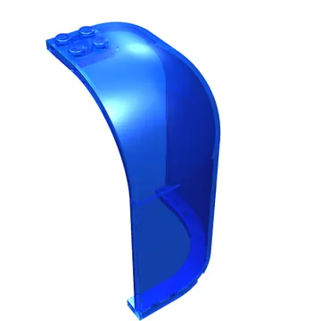 Panel 6 x 6 x 9 Corner Convex with Curved Top