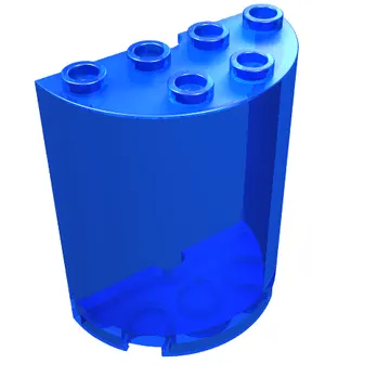 Cylinder Half 2 x 4 x 4