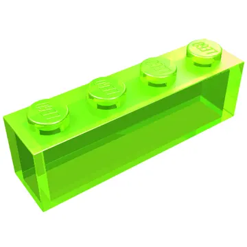 Brick 1 x 4 without Bottom Tubes
