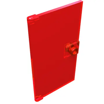 Door 1 x 4 x 6 Smooth with Chamfered Handle Plinth