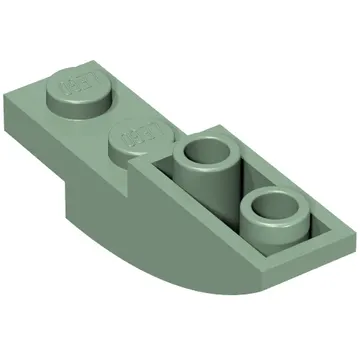 Brick Curved Inverted 4 x 1
