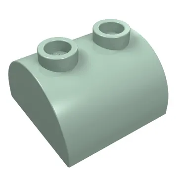 Brick Curved 2 x 2, Two Top Studs
