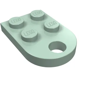 Plate Special 3 x 2 with Rounded End, Hole