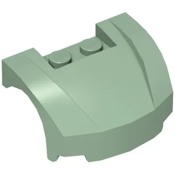 Vehicle Body, Wheel Arch / Mudguard 3 x 4 x 1 2/3 Low Profile, Curved Front