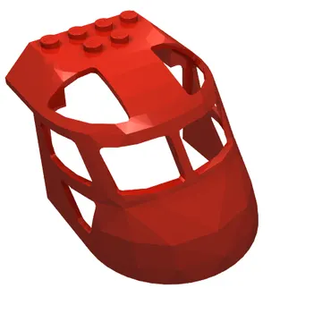 Aircraft Fuselage Curved Forward 6 x 8 Top
