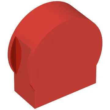 Duplo Brick 1 x 3 x 2 Round Top, Cut Away Sides