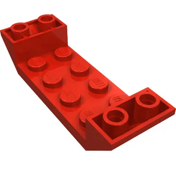 Brick Sloped Inverted 45° 6 x 2 Double with 2 x 4 Recessed