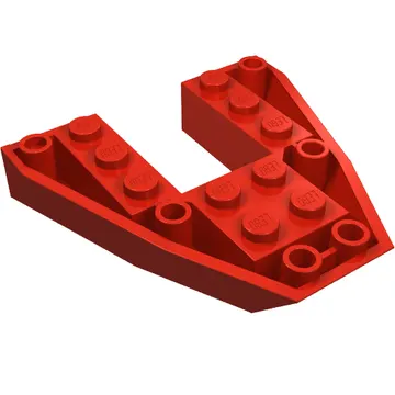 Brick Wedged, Sloped Inverted 6 x 6 x 1 Boat Bow