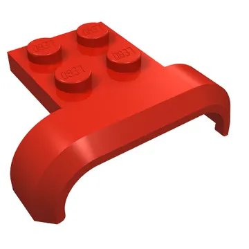 Wheel Arch, Mudguard 3 x 4 with 2 x 2 Plate