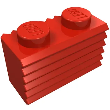 Brick Special 1 x 2 with Grille