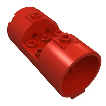 Cylinder 3 x 6 x 2 2/3 Horizontal Hollow Studs