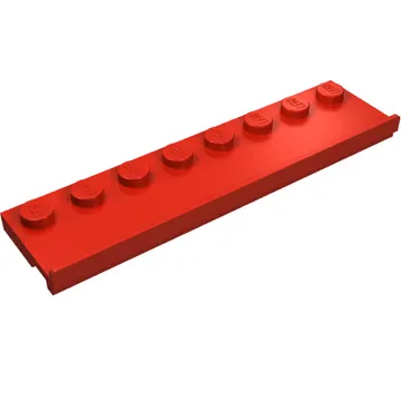 Plate Special 2 x 8 with Door Rail