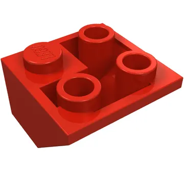 Brick Sloped Inverted 45° 2 x 2 Double Convex