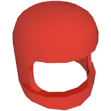 Helmet Classic with Thick Chin Guard without Visor Dimples