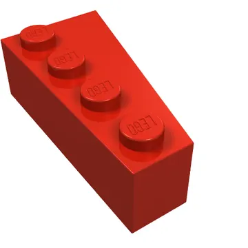 Brick Wedged, Angled 4 x 2 Left