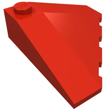 Brick Wedged, Sloped 18° 4 x 4 Corner