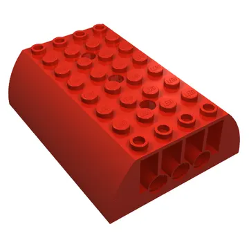 Brick Curved 8 x 6 x 2 Double