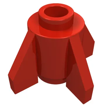 Brick Round 1 x 1 with Fins, Open Stud