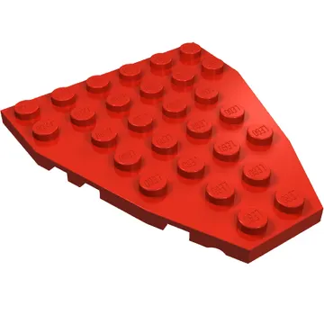 Wedge Plate 7 x 6 Boat Bow with Stud Notches