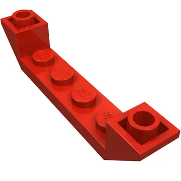 Brick Sloped Inverted 45° 6 x 1 Double with 1 x 4 Recessed