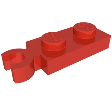 Plate Special 1 x 2 with Clip Vertical on End