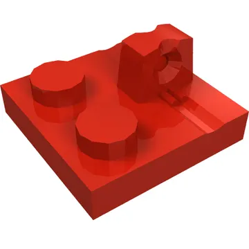 Hinge Plate 2 x 2 Locking with 1 Finger on Top