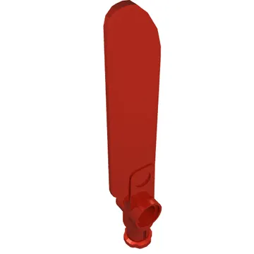 Technic Rotor Blade Small with Hole and Axle Connector End