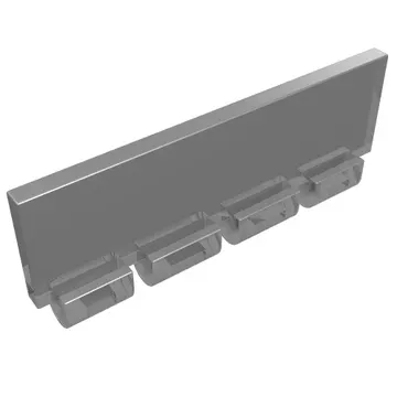 Windscreen 1 x 4 x 1 1/3 with Bottom Hinge