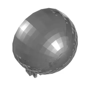 Windscreen 6 x 6 x 3 Canopy Half Sphere with Dual 2 Fingers