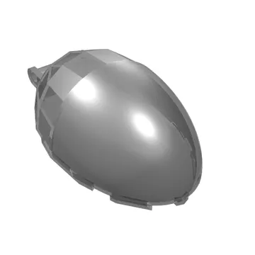 Windscreen 6 x 4 x 2 1/3 Bubble Canopy with Handle