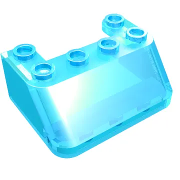 Windscreen 3 x 4 x 1 1/3 with 6 Studs on Top
