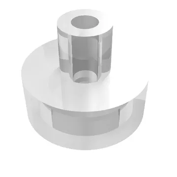 Tile Round 1 x 1 with Hollow Bar